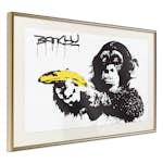 Poster Artgeist Affisch Banana Gun