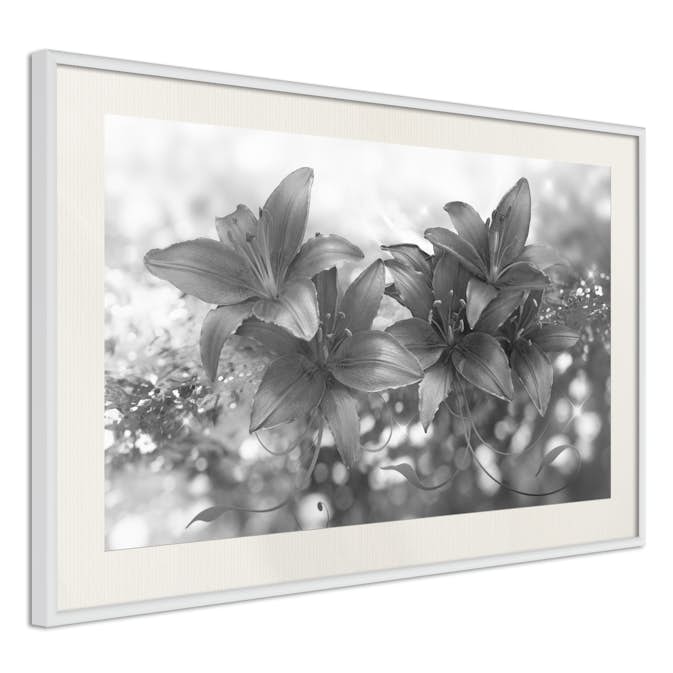 Poster Arkiio Affisch Silver Bouquet