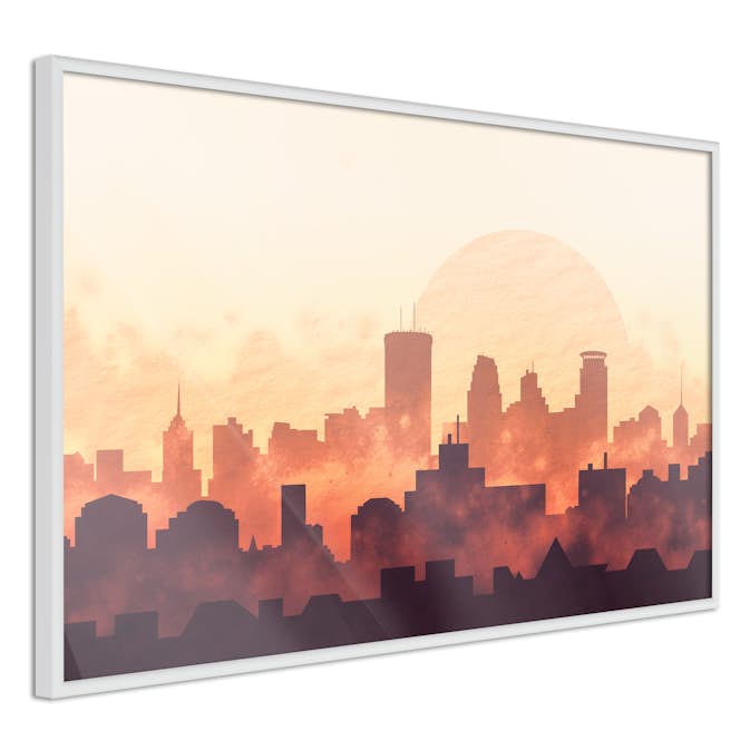 Poster Artgeist Affisch Heat of the City