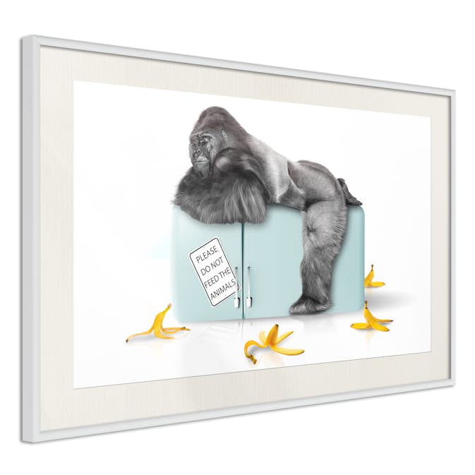 Poster Artgeist Affisch Hungry Gorilla