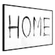 Poster Artgeist Affisch Black Home