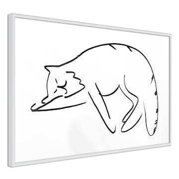 Poster Artgeist Affisch Cat's Dreams