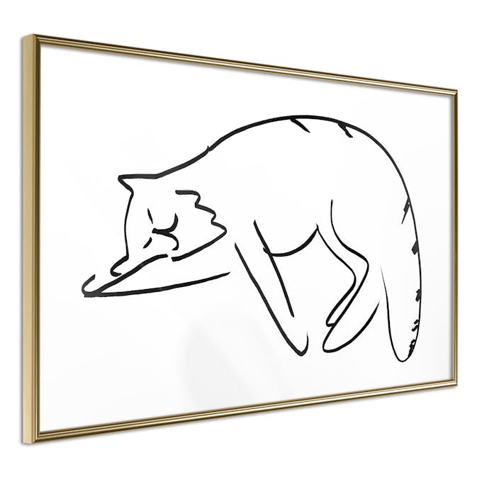 Poster Artgeist Affisch Cat's Dreams