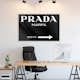 Poster Artgeist Affisch Prada in Black