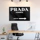 Poster Artgeist Affisch Prada in Black