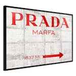 Poster Artgeist Affisch Prada Concrete