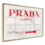 Poster Artgeist Affisch Prada Concrete