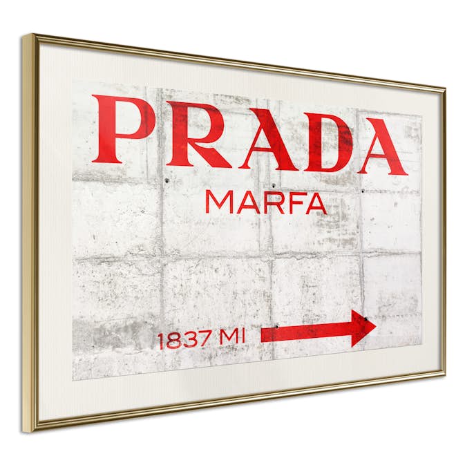 Poster Artgeist Affisch Prada Concrete