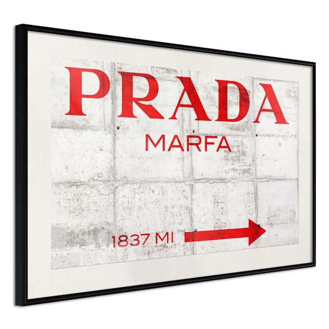 Poster Artgeist Affisch Prada Concrete