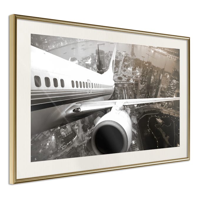 Poster Artgeist Affisch Airplane Take Off