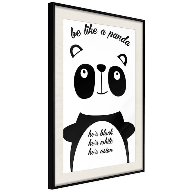 Poster Artgeist Affisch Be Like a Panda