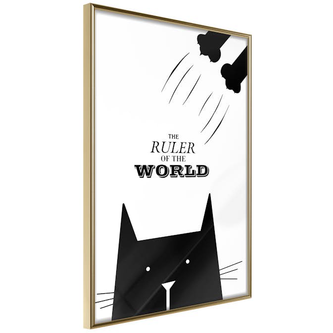 Poster Artgeist Affisch The Ruler Of The World