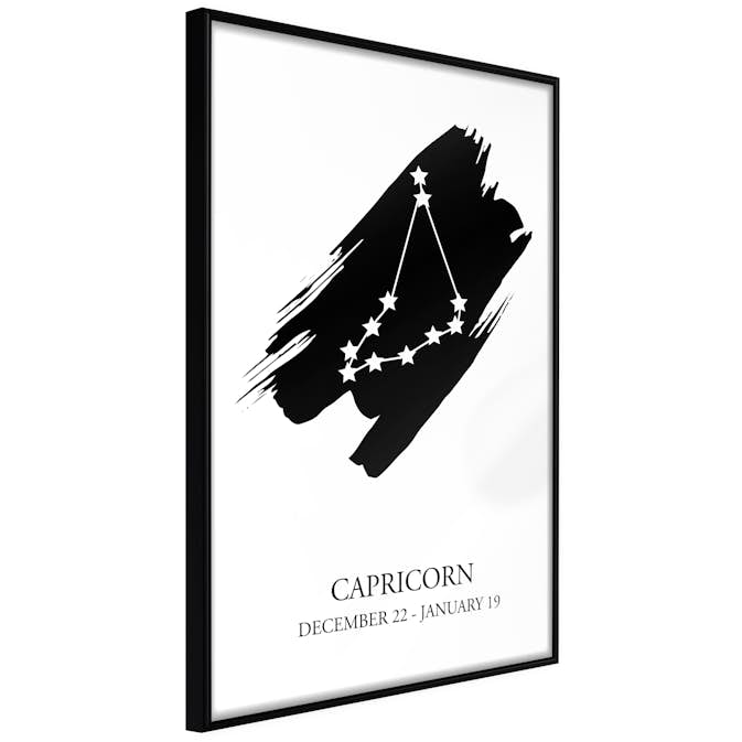 Poster Artgeist Affisch Zodiac Signs Capricorn