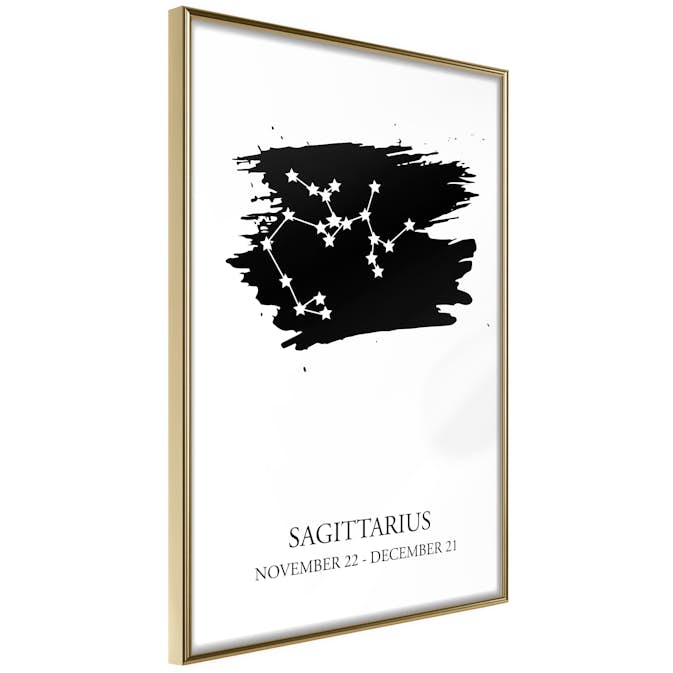 Poster Artgeist Affisch Zodiac Signs Sagittarius