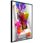 Poster Artgeist Affisch Three-dimensional Shapes