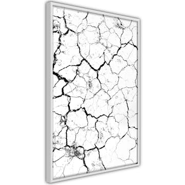 Poster Artgeist Affisch Cracked Earth