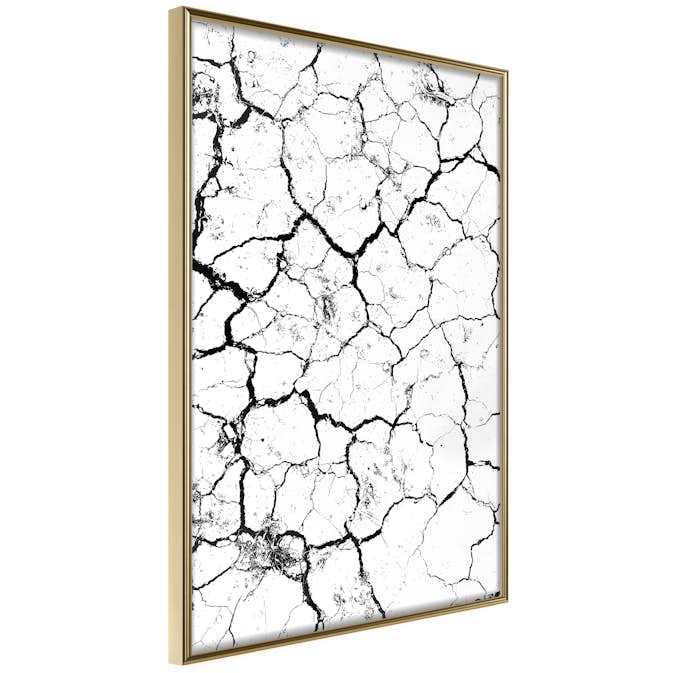Poster Artgeist Affisch Cracked Earth