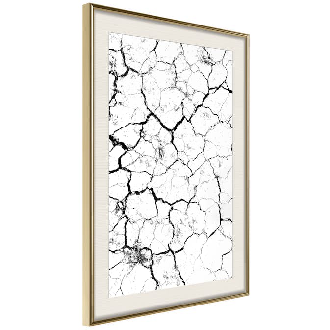 Poster Artgeist Affisch Cracked Earth