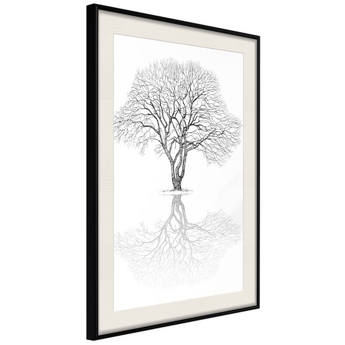 Poster Artgeist Affisch Reflection Tree