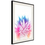 Poster Artgeist Affisch Colourful Pineapple