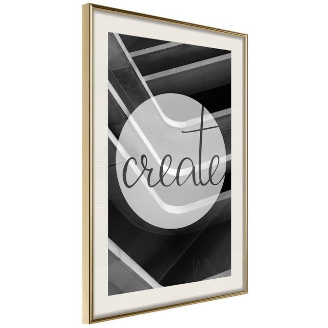 Poster Artgeist Affisch Create