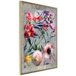 Poster Artgeist Affisch Rustic Flowers