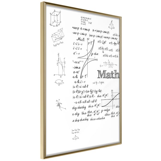 Poster Artgeist Affisch Math