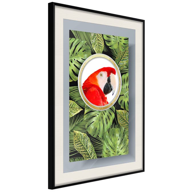 Poster Artgeist Affisch Parrot In The Jungle