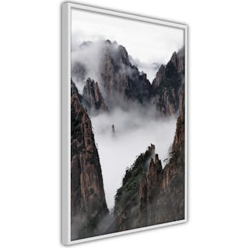 Poster Artgeist Affisch Fog Over Huang Shan