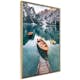 Poster Artgeist Affisch Boats In Dolomites
