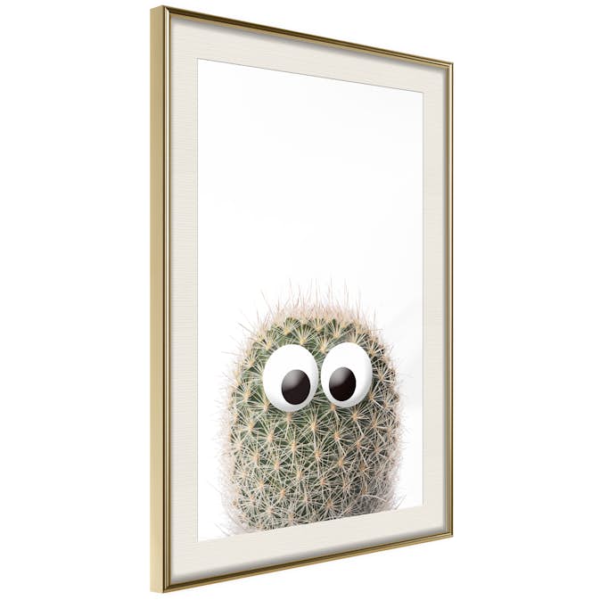 Poster Artgeist Affisch Cactus With Eyes