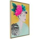 Poster Artgeist Affisch Flowers In The Hair