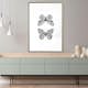Poster Artgeist Affisch Two Butterflies