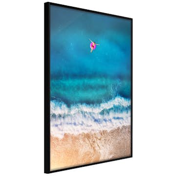 Poster Artgeist Affisch Swimming In The Sea