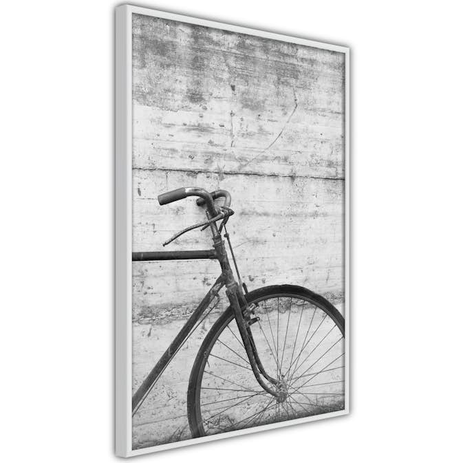 Poster Artgeist Affisch Bicycle And Concrete