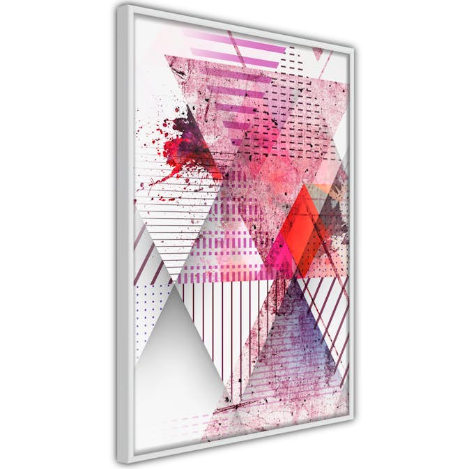 Poster Artgeist Affisch Abstract Triangle