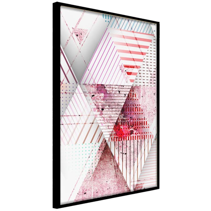 Poster Artgeist Affisch Geometric Triangle