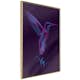 Poster Artgeist Affisch Purple Hummingbird