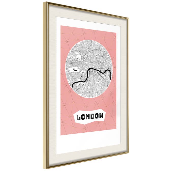 Poster Artgeist Affisch Central London