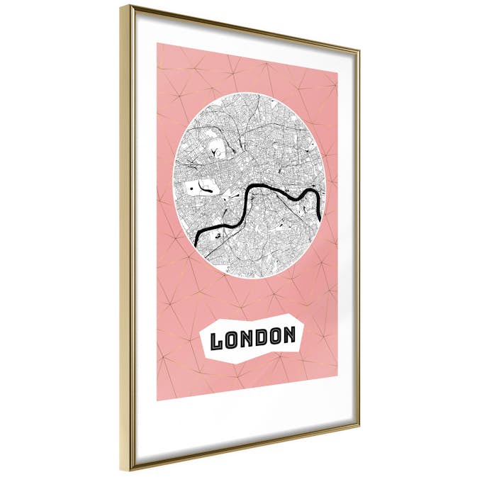 Poster Artgeist Affisch Central London