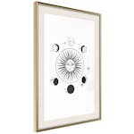 Poster Artgeist Affisch Moon Phases