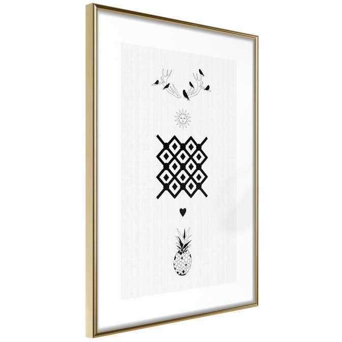 Poster Artgeist Affisch Happiness