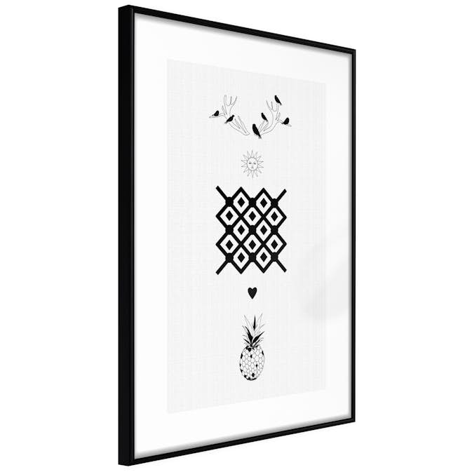 Poster Artgeist Affisch Happiness