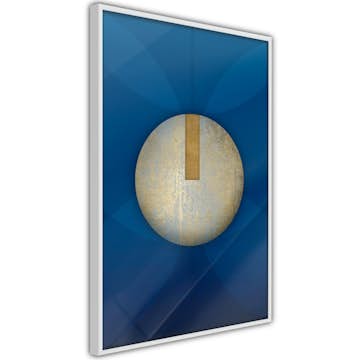 Poster Artgeist Affisch Indigo Abstraction