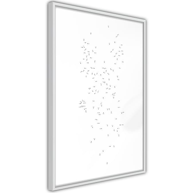 Poster Artgeist Affisch Numeric Chaos