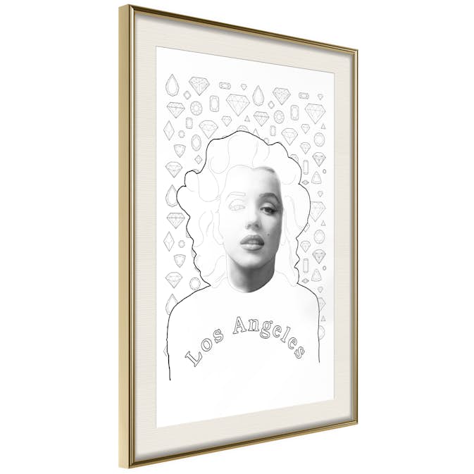 Poster Artgeist Affisch Marylin Monroe