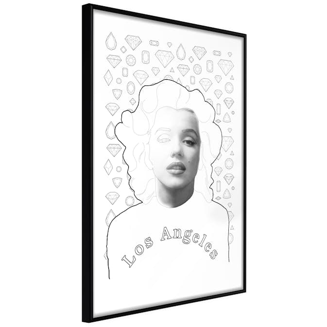 Poster Artgeist Affisch Marylin Monroe