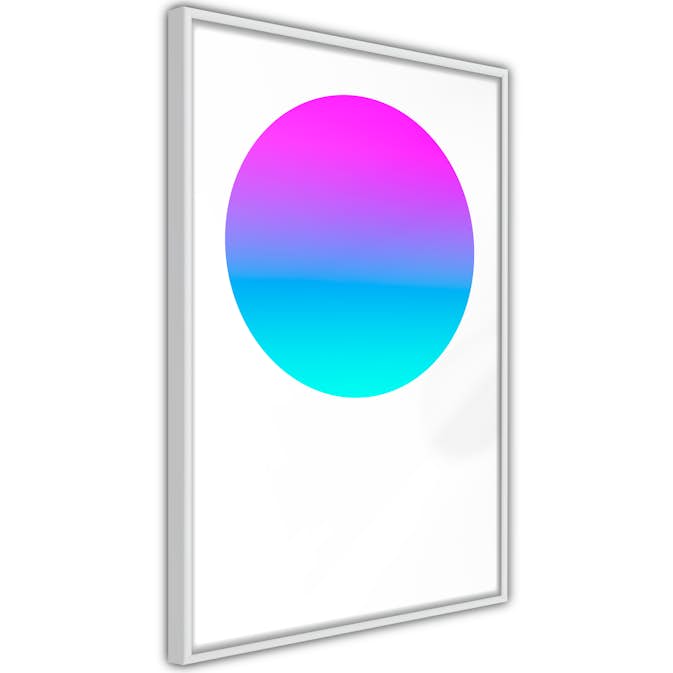 Poster Artgeist Affisch Colourful Circle