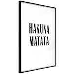Poster Artgeist Affisch Hakuna Matata