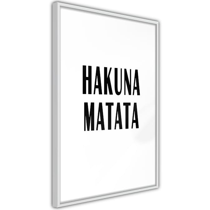 Poster Arkiio Affisch Hakuna Matata